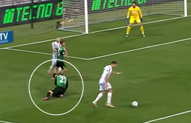 Cristiano Ronaldo, fază genială în Sassuolo - Juventus » Chiricheș, debusolat complet