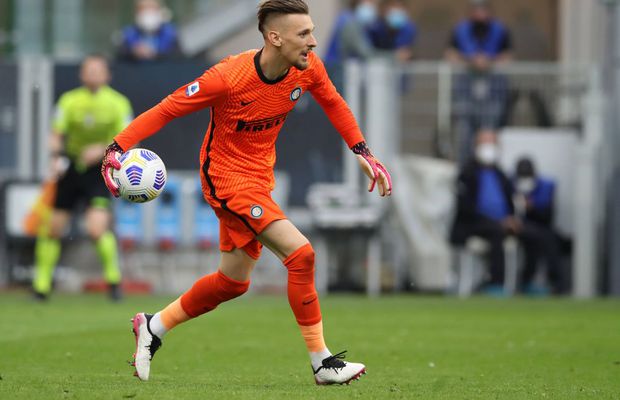 Notele primite de Ionuț Radu în fața Romei, după debutul ca titular la Inter