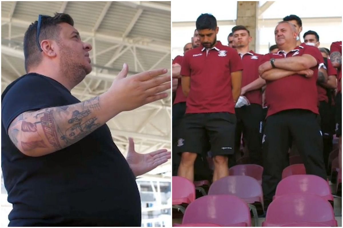 Ultrașii Rapidului i-au dus pe jucători pe noul stadion » Avertisment clar: „Ar fi calvarul vieții! Eu, Bocciu, vă promit asta în mod solemn”