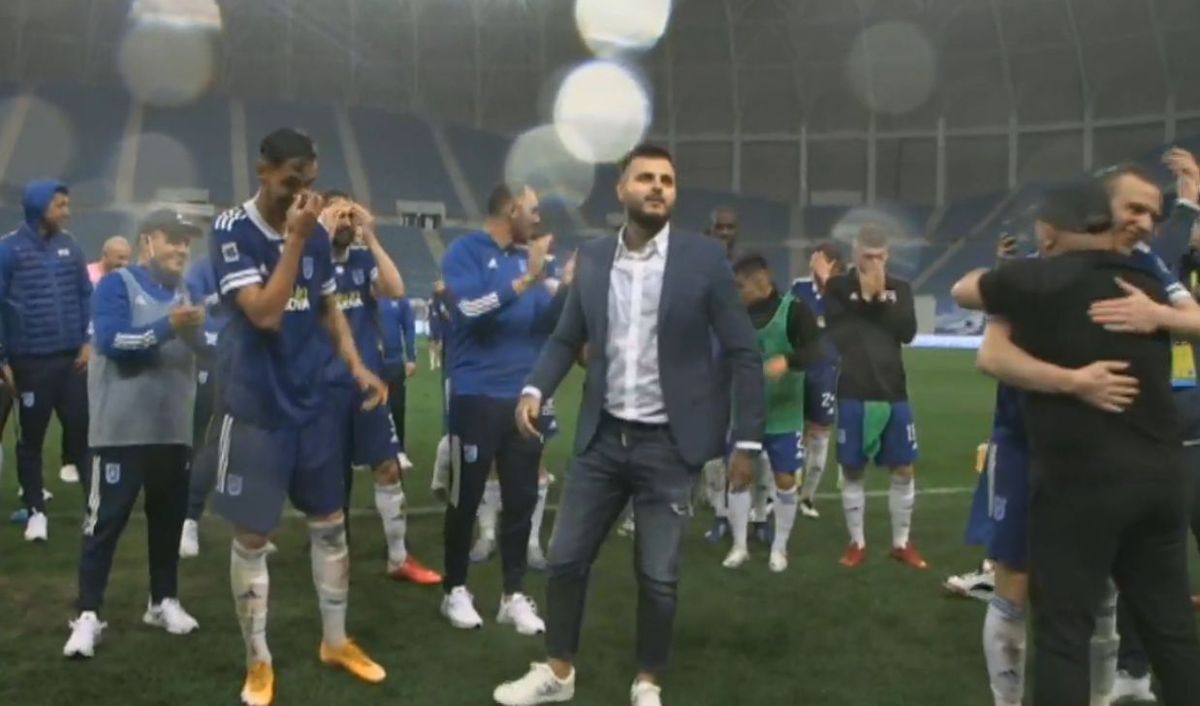 Căpitanul lui FC U Craiova, „la cald”: „Îi mulțumesc patronului nostru, Adiță”