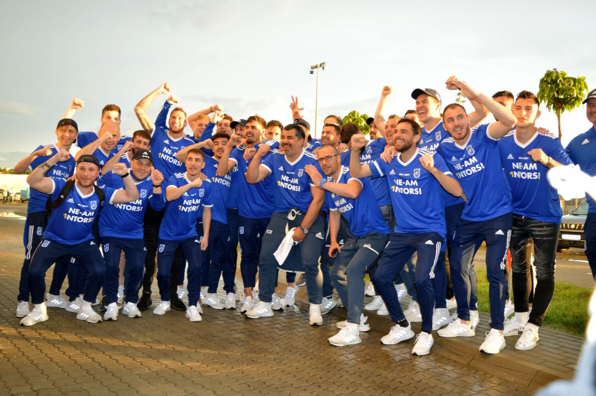 FC U Craiova a promovat în Liga 1! Sărbătoare pe „Ion Oblemenco”