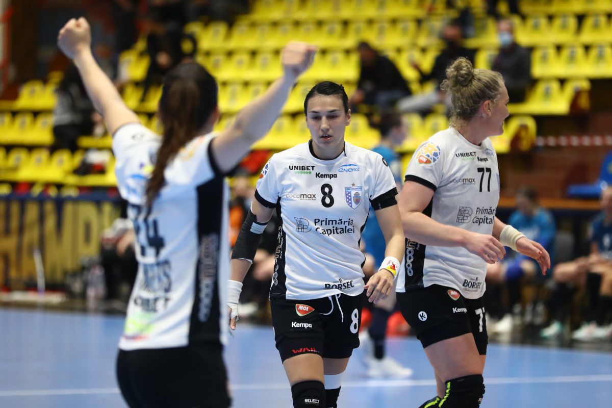 Campionatul s-a terminat. CSM e campioană! CSM București a zdrobit-o pe Minaur Baia Mare și poate deja să sărbătorească titlul în „Liga Florilor”