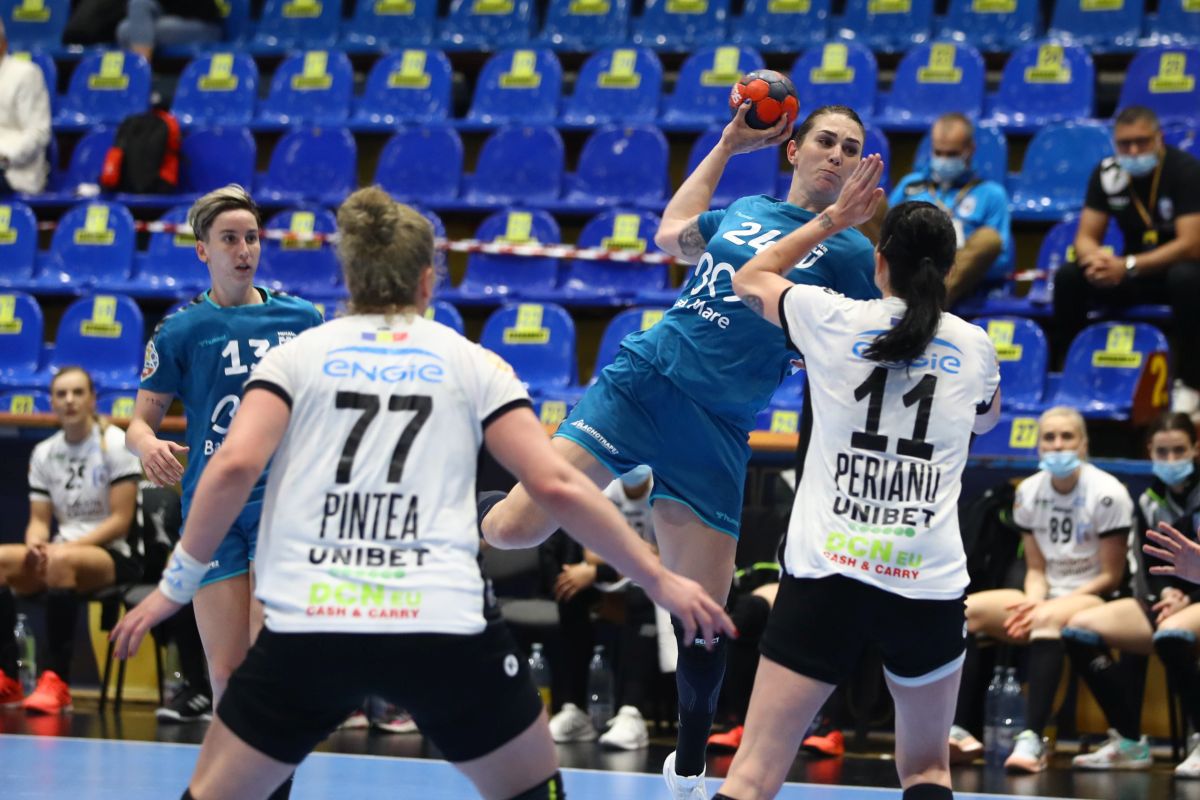 Campionatul s-a terminat. CSM e campioană! CSM București a zdrobit-o pe Minaur Baia Mare și poate deja să sărbătorească titlul în „Liga Florilor”