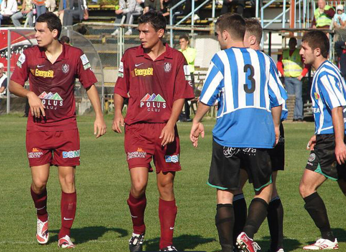 Horațiu Feșnic, în tricoul celor de la CFR Cluj