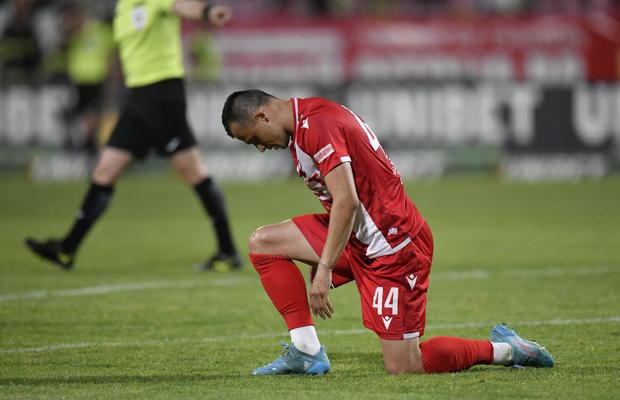 Dinamo a pierdut un jucător important pentru baraj: „S-a accidentat”