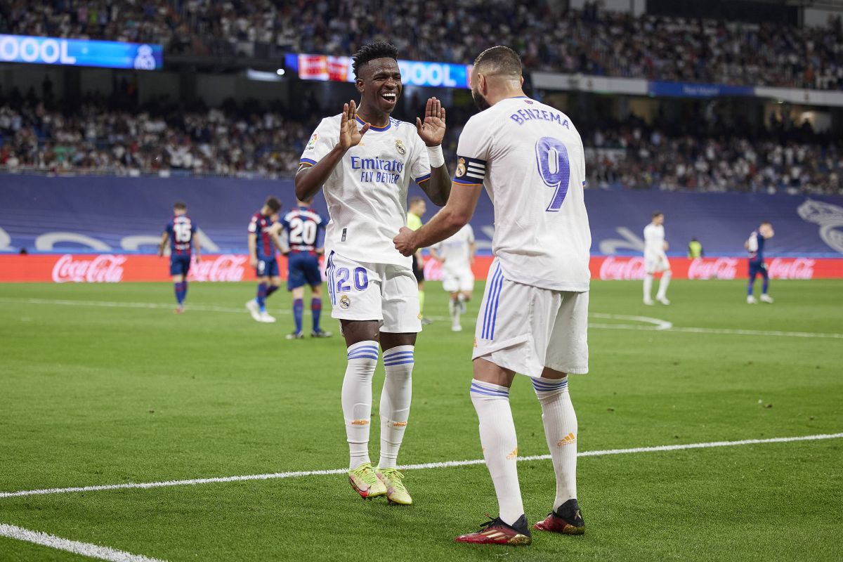 Real Madrid, victorie zdrobitoare cu Levante » Performanță fabuloasă reușită de Benzema + primul hattrick reușit de Vinicius