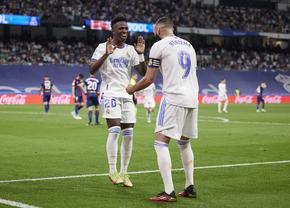 Real Madrid, victorie zdrobitoare cu Levante » Performanță fabuloasă reușită de Benzema + Primul hattrick al lui Vinicius Junior pentru „Los Blancos”