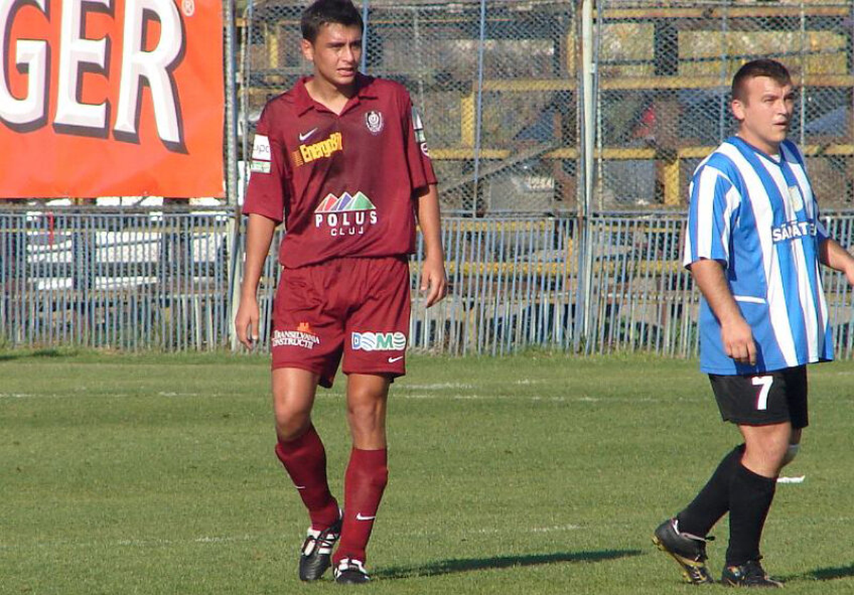 Horațiu Feșnic, în tricoul celor de la CFR Cluj