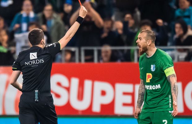 Aici s-a jucat titlul? Alibec a luat „roșu” și e OUT până la finalul campionatului!