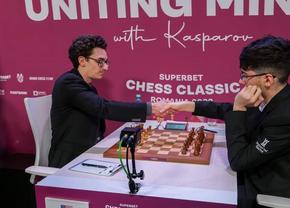 Fabiano Caruana se menține lider, într-o zi cu 5 remize. Cum arată clasamentul la Superbet Chess Classic, după runda 6