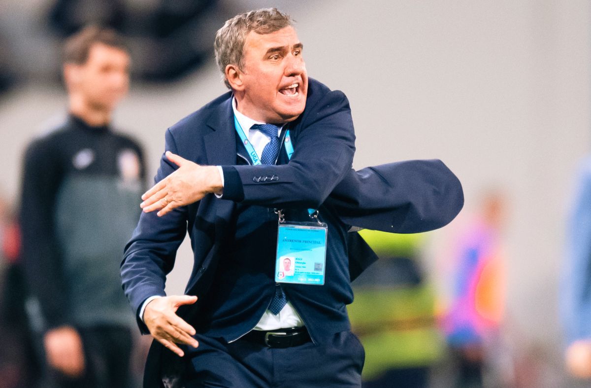 Gică Hagi s-a declarat fericit, apoi a început șirul acuzațiilor: „Îmi dați și mie voie să vorbesc?! N-a fost penalty” » A lăudat un jucător + mesaj pentru Alibec