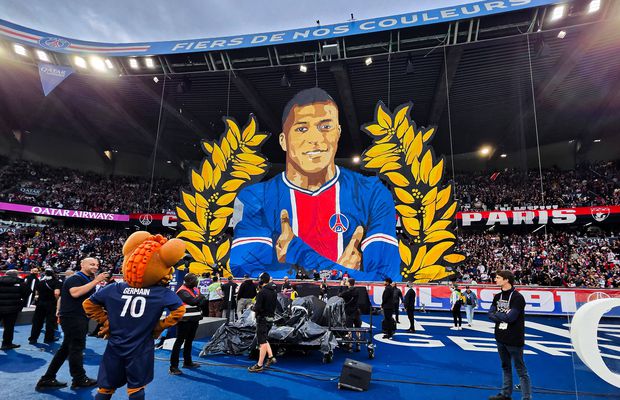 Kylian Mbappe și-a luat adio de la PSG » Disensiuni între suporteri: unii i-au pregătit o scenografie, alții l-au huiduit