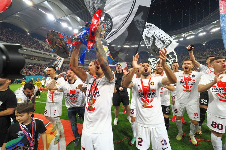 FCSB este noua campioană a României. Superliga ediția 2023-2024 FOTO Raed Krishan (GSP.RO)