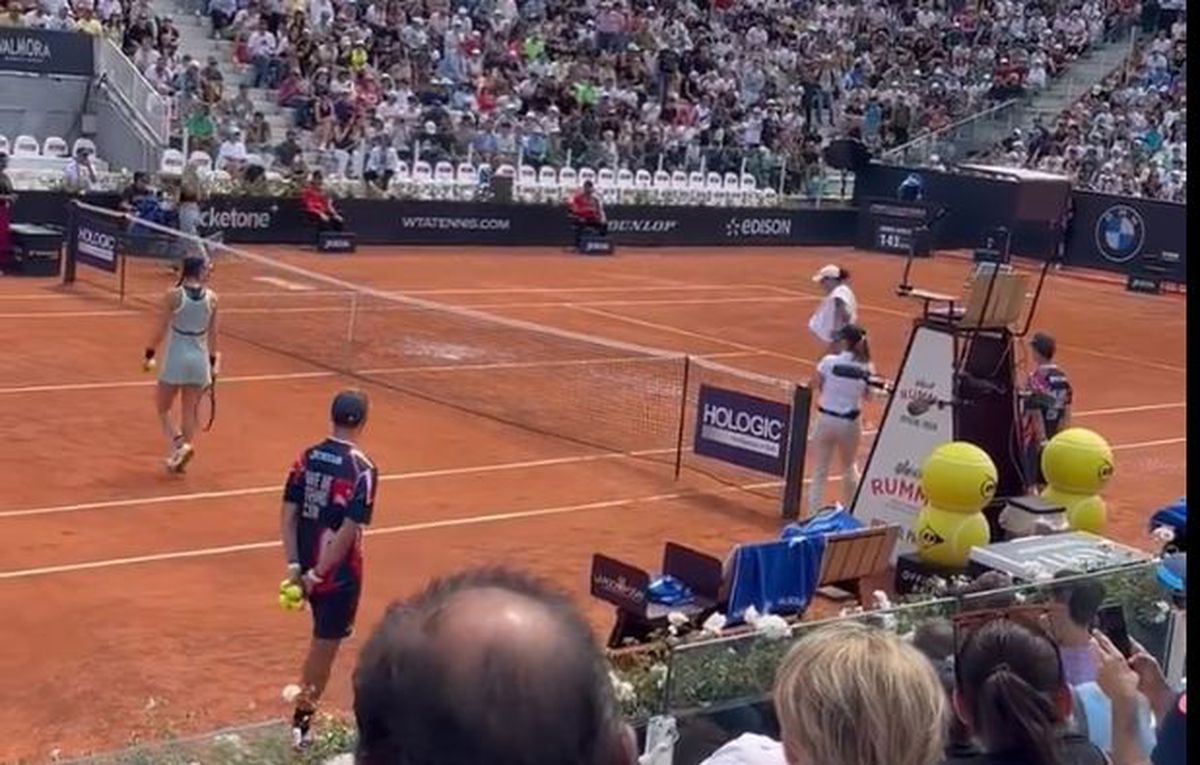 Incidente la meciul Sorana Cîrstea - Madison Keys de la Roma