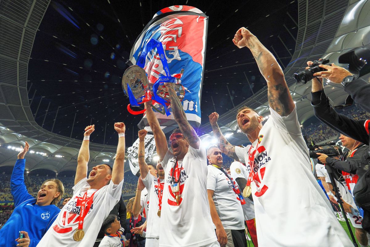 FCSB - campioana României 2023-2024 (FOTO Raed Krishan)