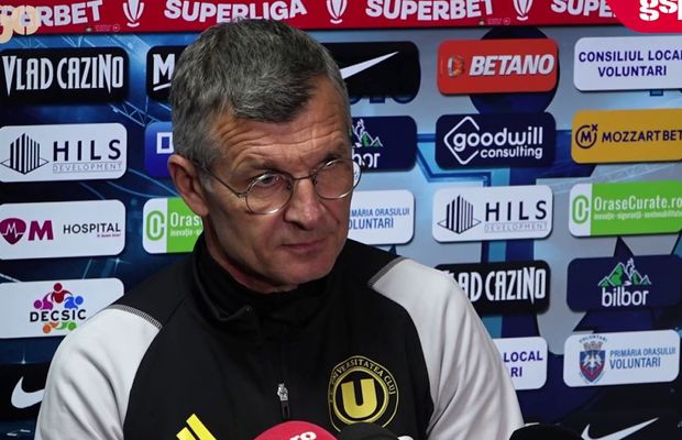 Ioan Ovidiu Sabău, mesaj categoric pentru șefii lui U Cluj: „De la anul nu mai gândesc așa!”