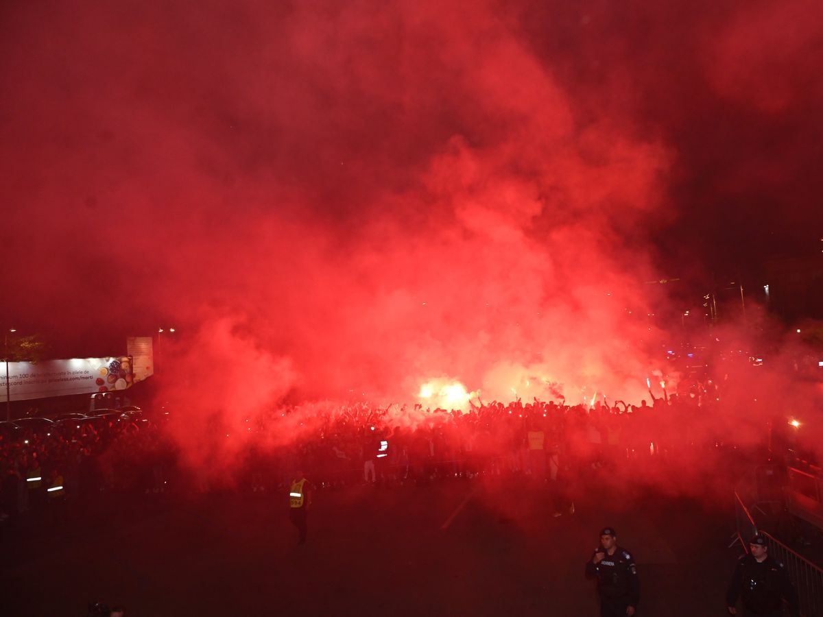 Imagini din autocarul campionilor de la FCSB