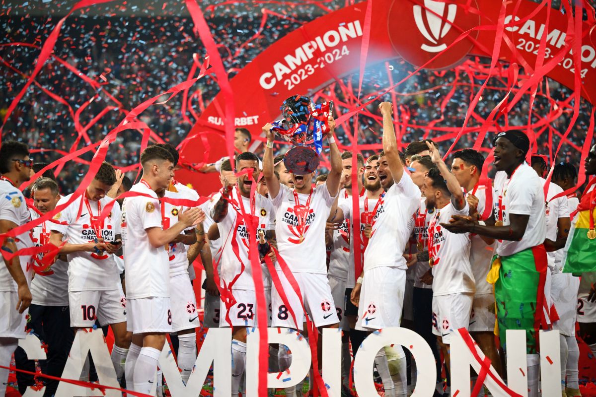 FCSB - campioana României 2023-2024 (FOTO Raed Krishan)