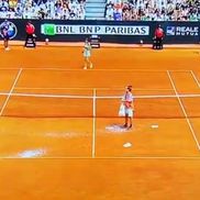 Incidente la meciul Sorana Cîrstea - Madison Keys de la Roma