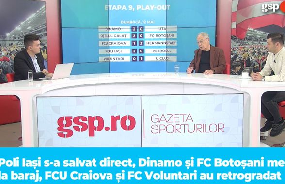 Ovidiu Ioanițoaia și Raul Rusescu au fost în platoul GSP Live » TOTUL despre titlul FCSB, lupta de la Dinamo și DRAMA lui FCU Craiova