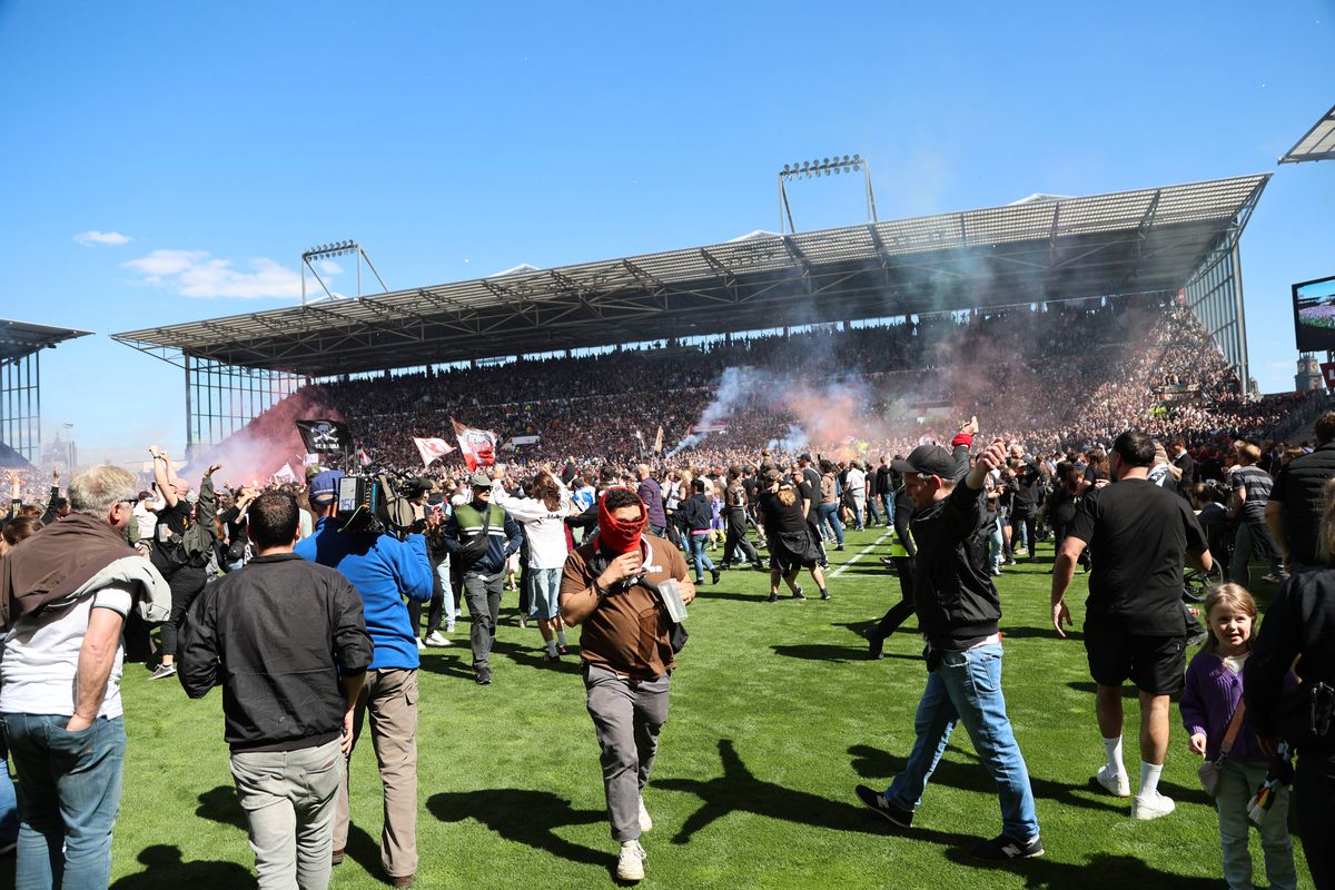 St. Pauli a sărbătorit promovarea