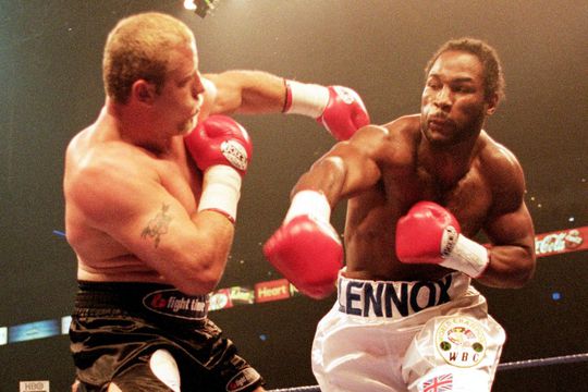 Lennox Lewis, într-un duel, foto: Guliver/gettyimages