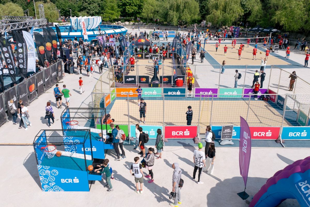 Peste două mii de oameni au jucat baschet la Sport Arena Streetball » Cine sunt câștigătorii și cum arată programul viitor