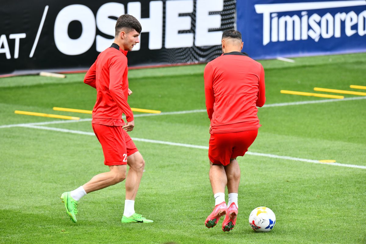 Antrenament Hermannstadt la Arad, înaintea finalei Cupei României cu CFR Cluj