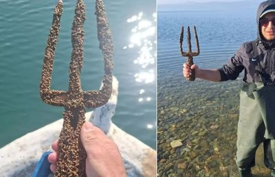 Un pescar turc a găsit „sulița lui Poseidon”, un artefact istoric care ar putea fi din epoca romană