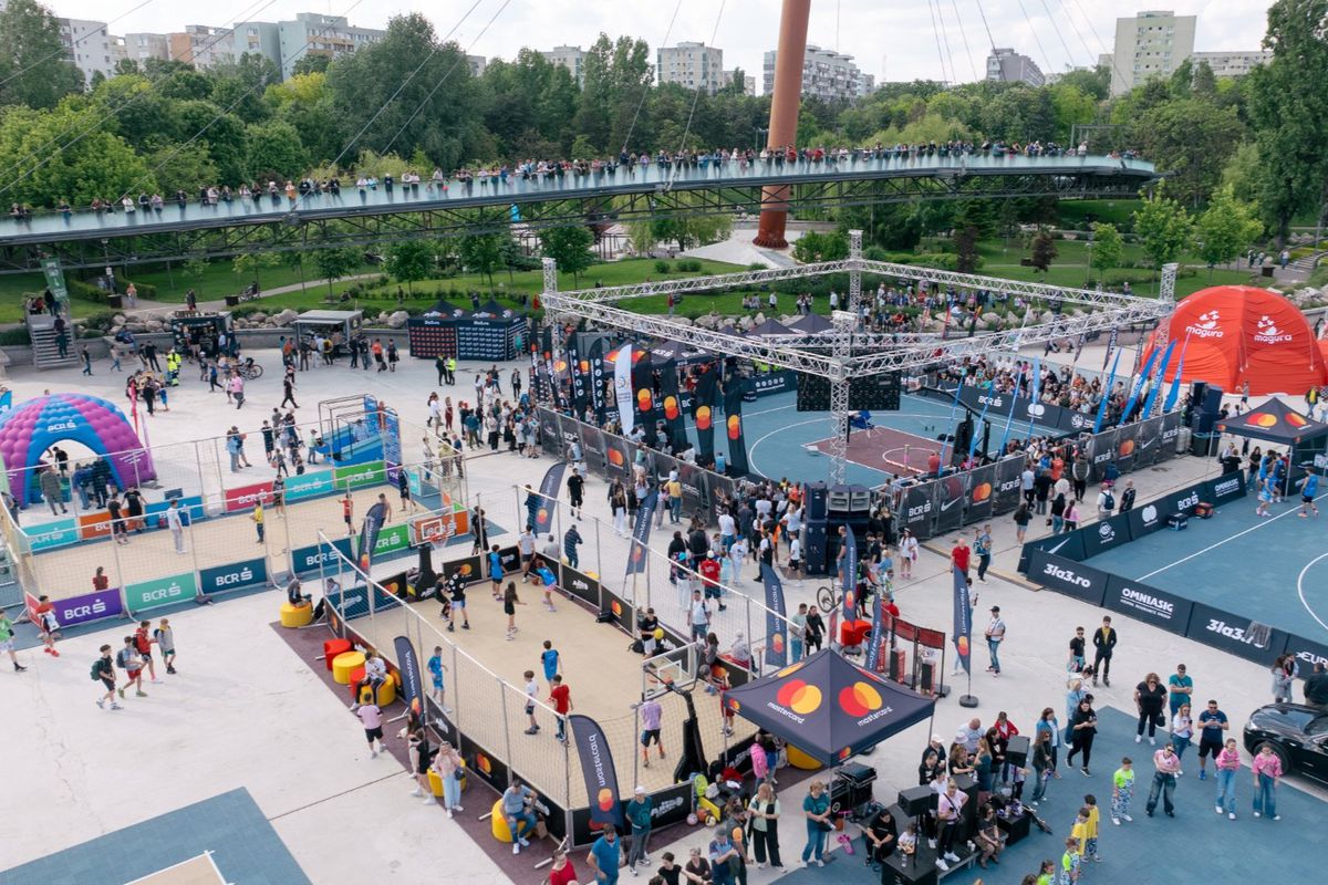 Peste două mii de oameni au jucat baschet la Sport Arena Streetball » Cine sunt câștigătorii și cum arată programul viitor