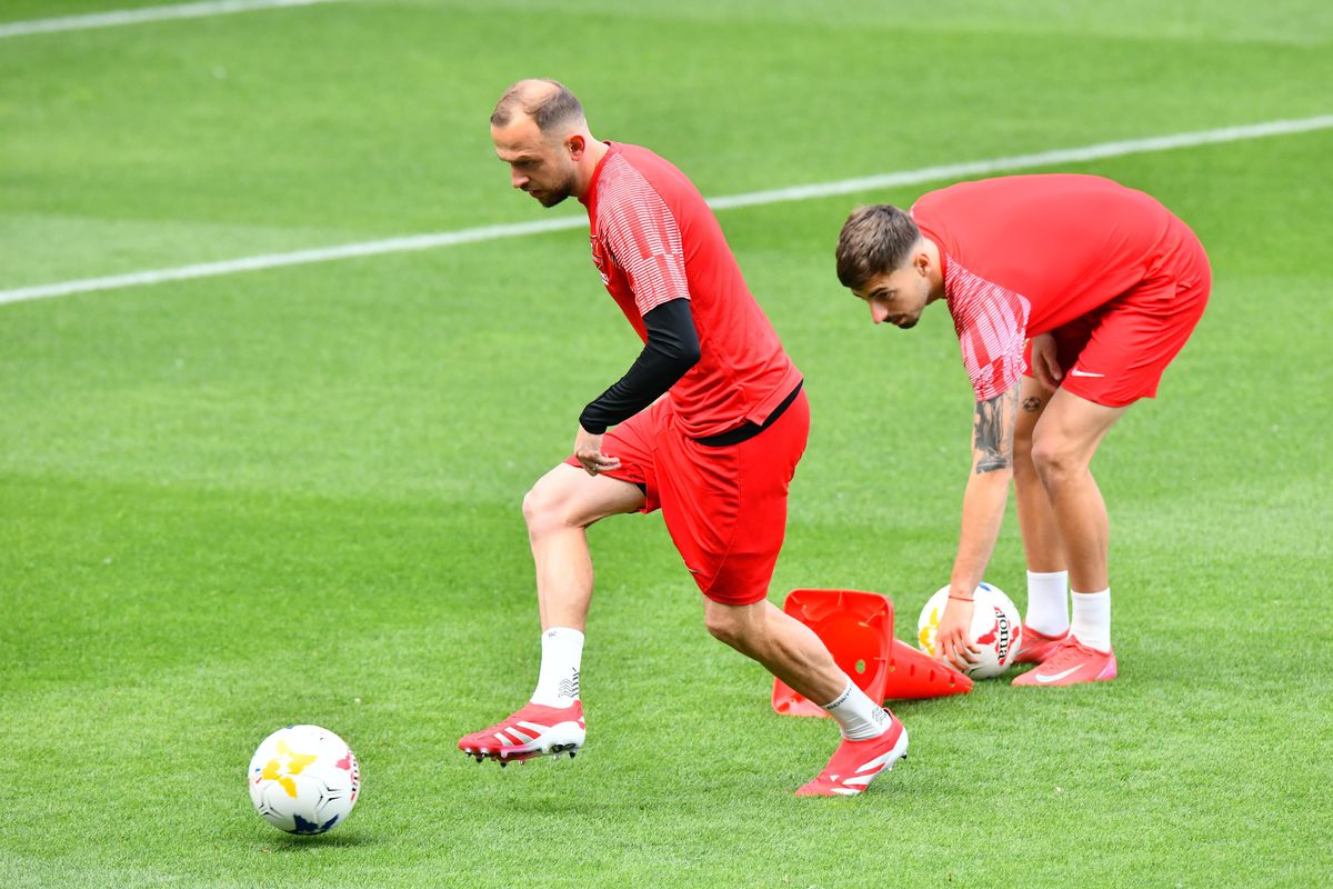 Antrenament Hermannstadt la Arad, înaintea finalei Cupei României cu CFR Cluj