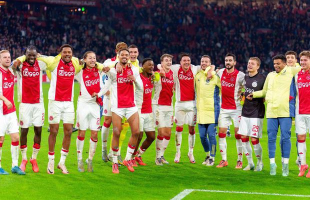 Duel strâns în Eredivisie: Ajax și PSV sunt la un singur punct distanță, cu două etape înainte de final. Află ce echipă e favorită să câștige titlul