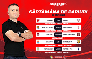 Supersăptămâna de pariuri e aici! Vezi recomandările lui SuperGigi din SuperSocial