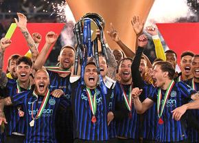 Ave, Chivu! Este regele Italiei: Inter a câștigat și Cupa, după ce a strivit-o pe Lazio