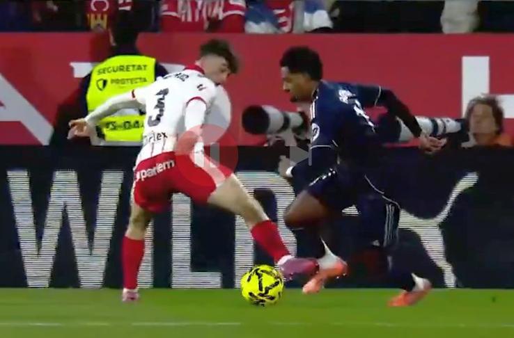 Girona - Real 1-1: nu a fost acordat penalty în minutul 80, când Rodrygo a fost împiedicat în careul advers de Joel Roca
