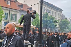 U Cluj - Universitatea Craiova pentru Cupa României Betano » Fanii Craiovei au ajuns la Sibiu, Mihai Rotaru alături de ei