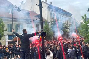 U Cluj - Universitatea Craiova pentru Cupa României Betano » Fanii Craiovei au ajuns la Sibiu, Mihai Rotaru alături de ei