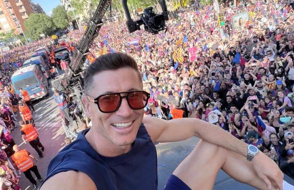 Robert Lewandowski, tot mai aproape de a părăsi Barcelona » Unde ar putea ajunge atacantul polonez