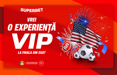 Vrei o experiență dublă VIP la finala din SUA? Superbet îți vine în ajutor!