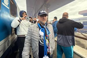 U Cluj - Universitatea Craiova pentru Cupa României Betano » Fanii Craiovei au ajuns la Sibiu, Mihai Rotaru alături de ei
