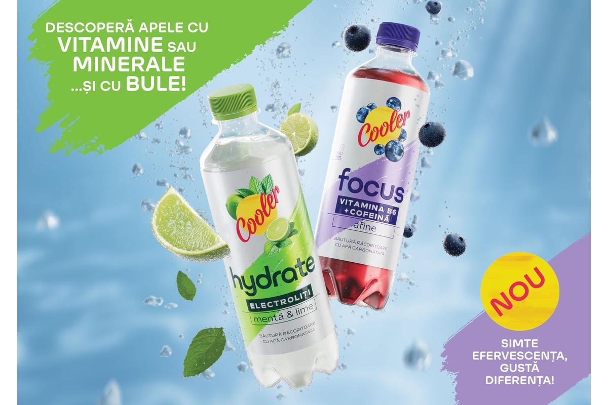 Poza pentru articolul Ursus Breweries iese, în premieră, din categoria de bere și lansează Cooler, apă carbonatată cu vitamine sau minerale
