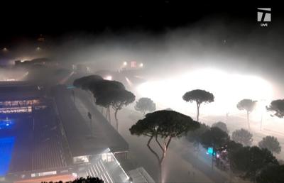 Scene nemaivăzute! Rafael Jodar - Luciano Darderi, sfert de finală la ATP Roma, întrerupt din cauza petrecerii lui Cristi Chivu