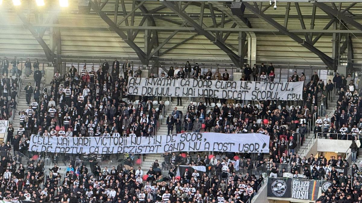 Mesajele de la U Cluj - Craiova, în finala Cupei României