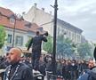 Imagini cu fanii în stadion la Sibiu, înainte de U Cluj - Universitatea Craiova