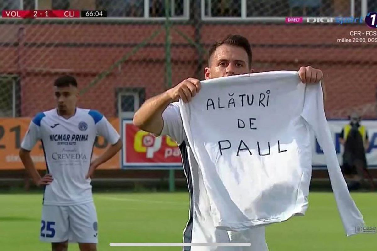 VOLUNTARI - CLINCENI. Epic fail! Colegii i-au dedicat lui Paul Pârvulescu un gol anulat pentru ofsaid