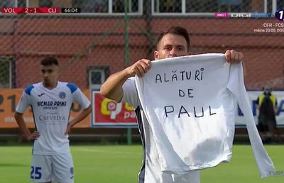 VOLUNTARI - CLINCENI. Epic fail! Colegii i-au dedicat lui Paul Pârvulescu un gol anulat pentru ofsaid