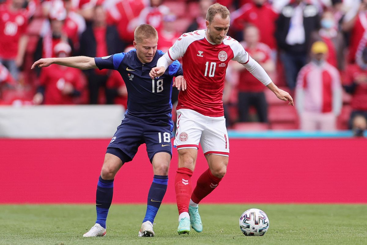 UEFA, gest simbolic după Danemarca - Finlanda 0-1: Eriksen, numit „vedeta meciului”! Ce mesaj a transmis președintele forului