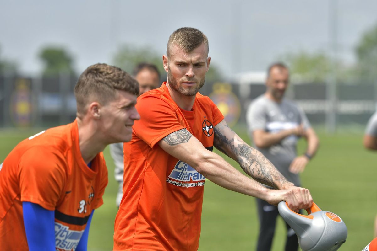 FCSB, primul antrenament cu Dinu Todoran