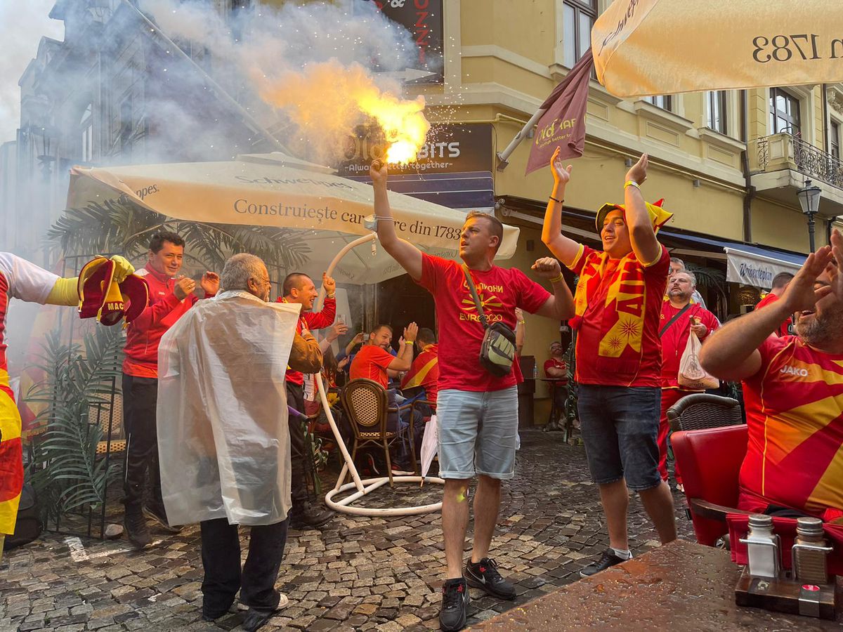Austria - Macedonia de Nord, pas cu pas spre stadion » Reporterul GSP a urmat traseul fanilor: de la controlul medical, la fluierul de start