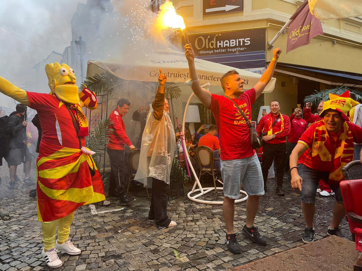 Suporteri Macedonia de Nord - Centrul Vechi, 13.06.2021
